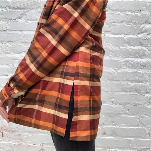 Vintage Silk Overcoat - Picture 6 of 6